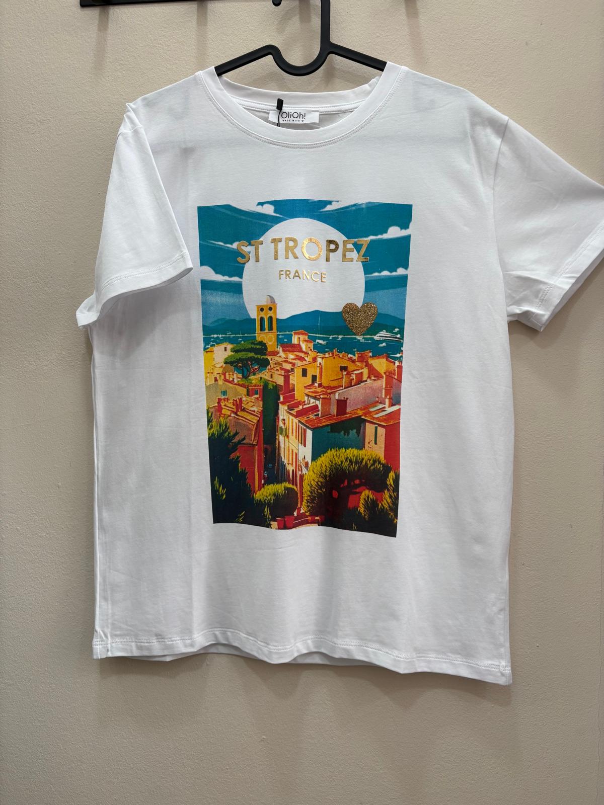 camiseta blanca