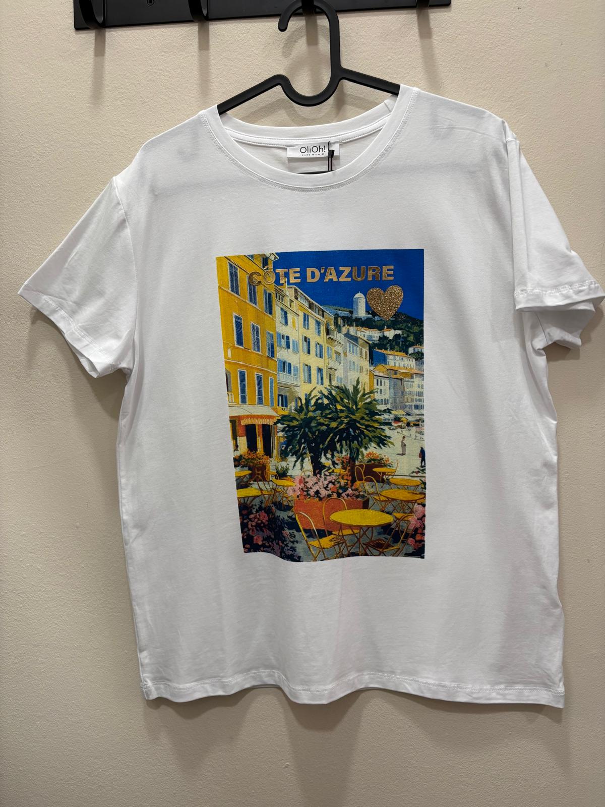 camiseta cote d'azure