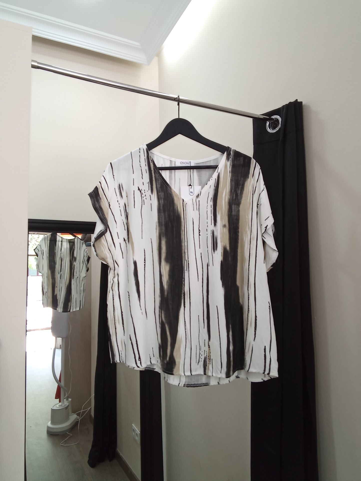 Blusa fantasía multicolor