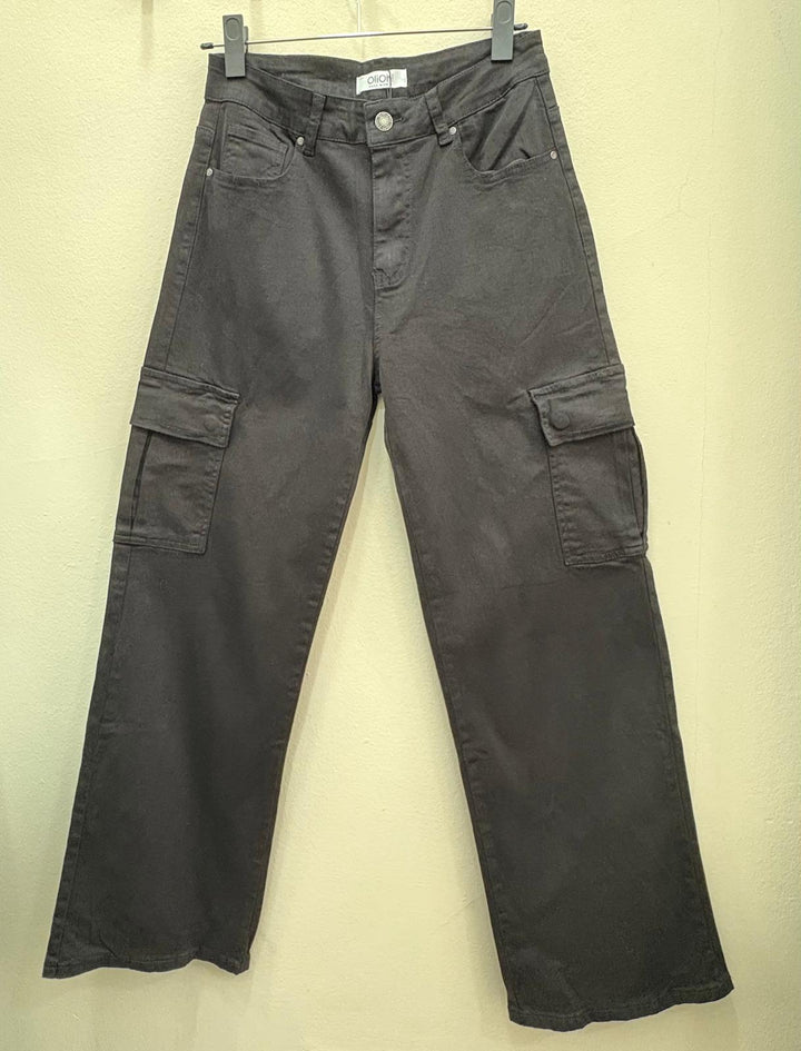 pantalon negro cargo