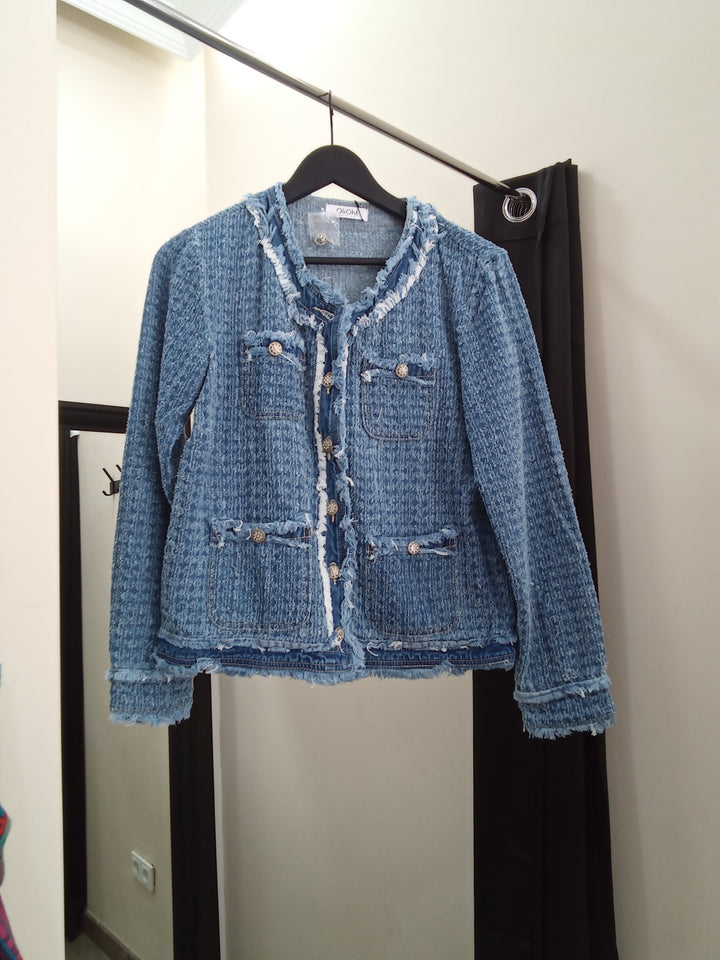 Chaqueta vaquera azul