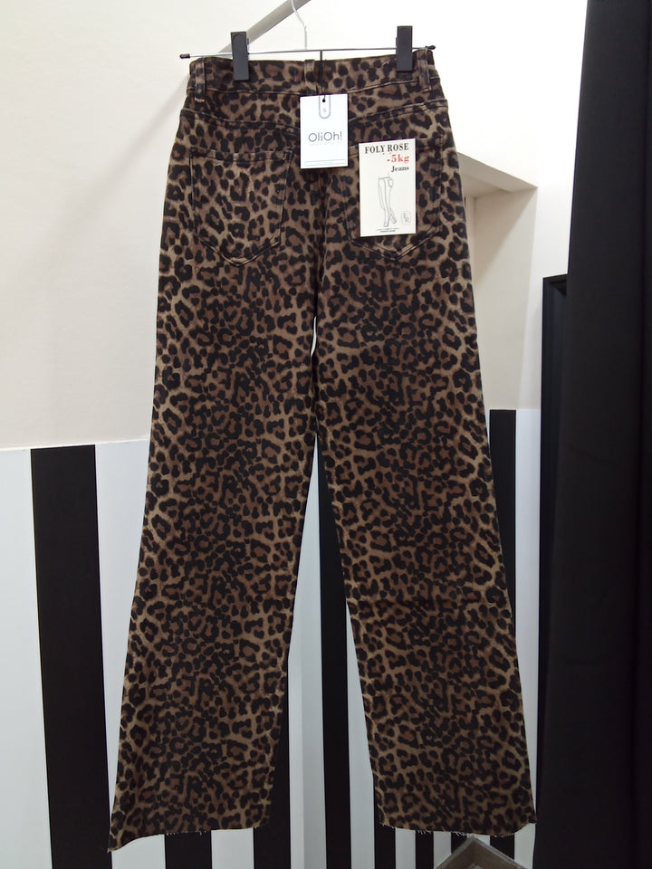 Vaqueros leopardo