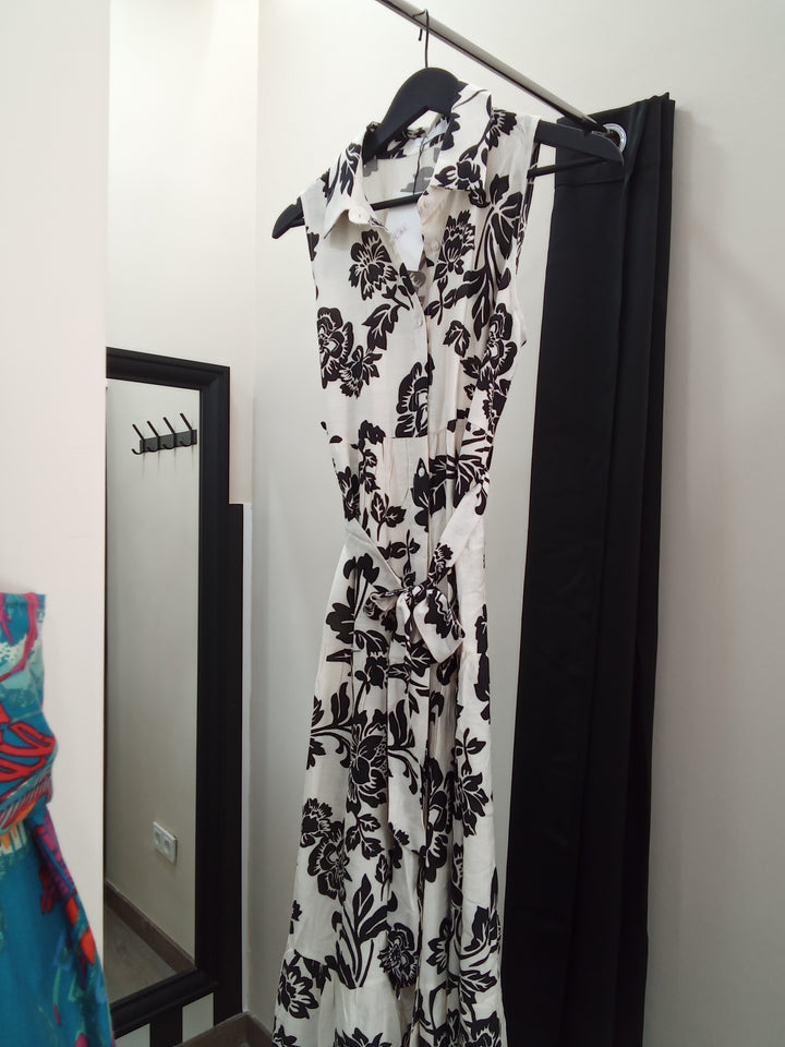 Vestido con estampado floral