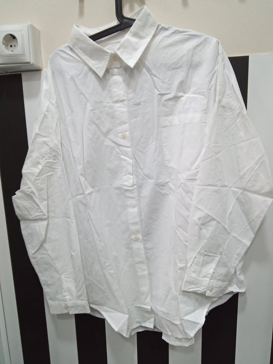 Camisa blanca ancha