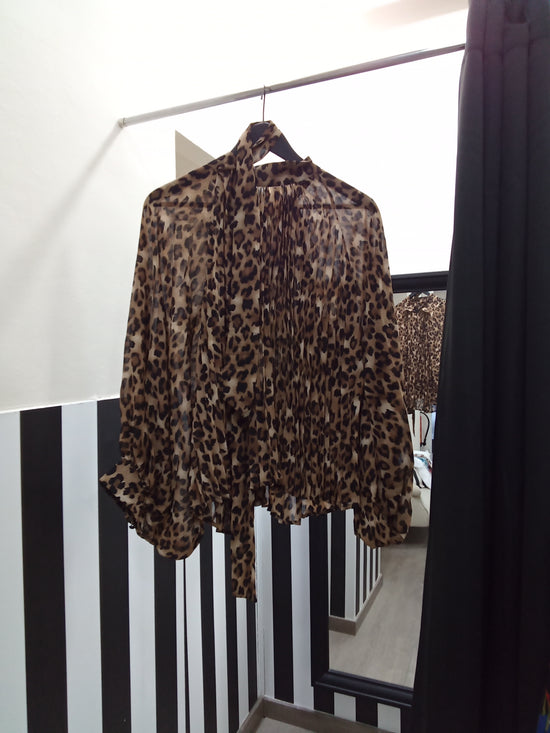 Blusa leopardo
